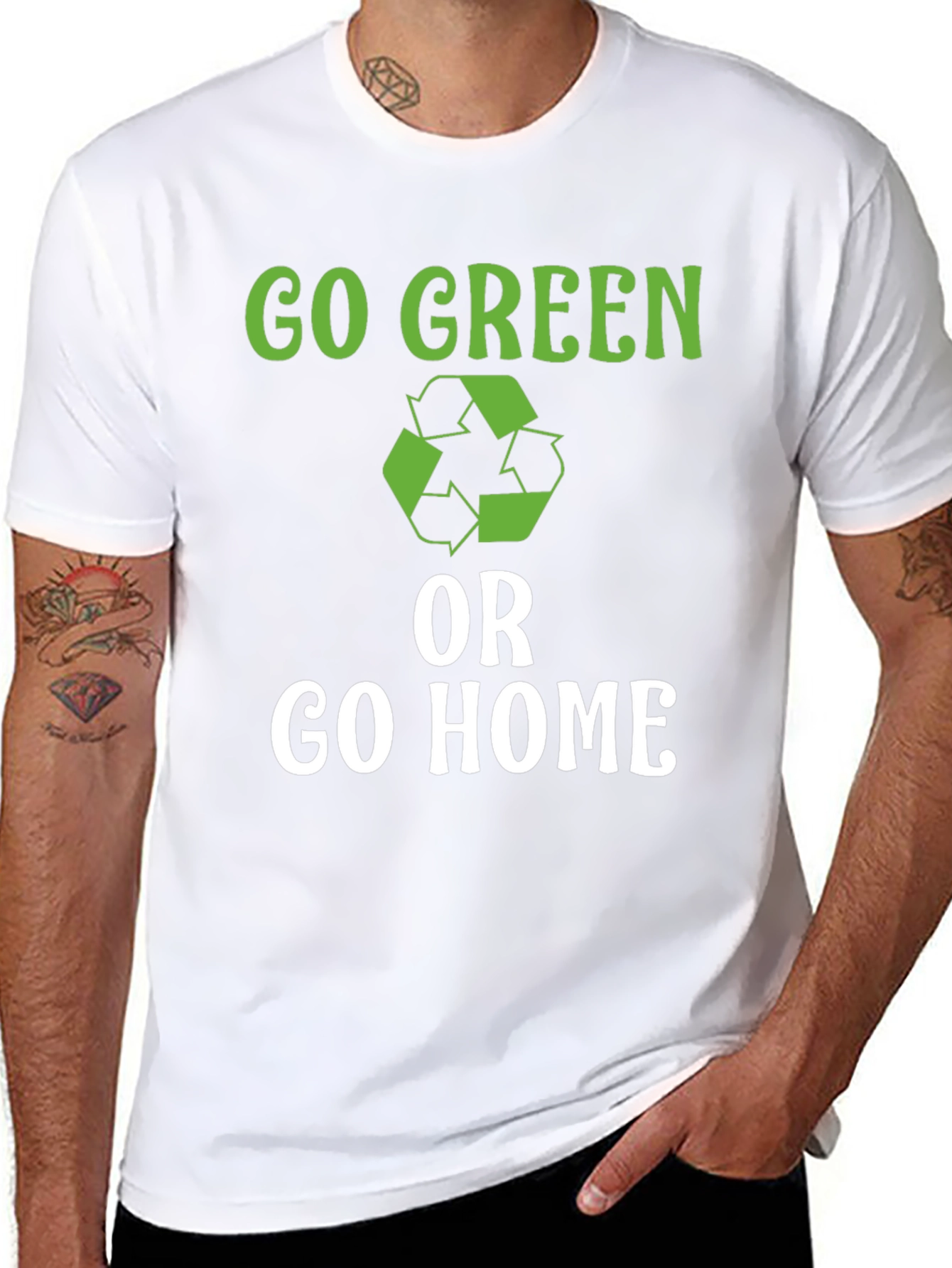 Go Green or Go Home T-Shirt