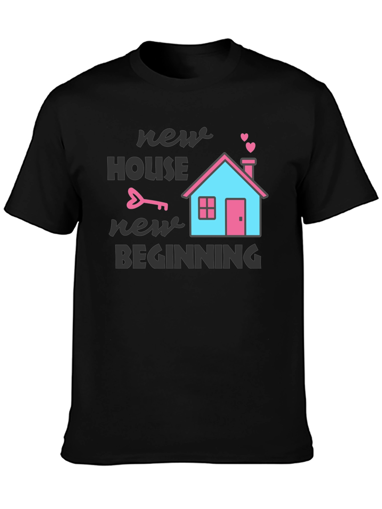 New House New Beginning Graphic Tee