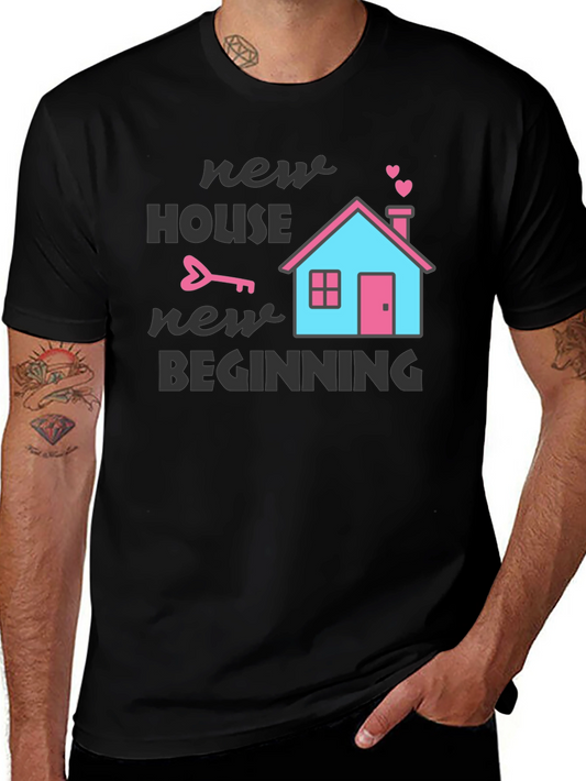 New House New Beginning Graphic Tee