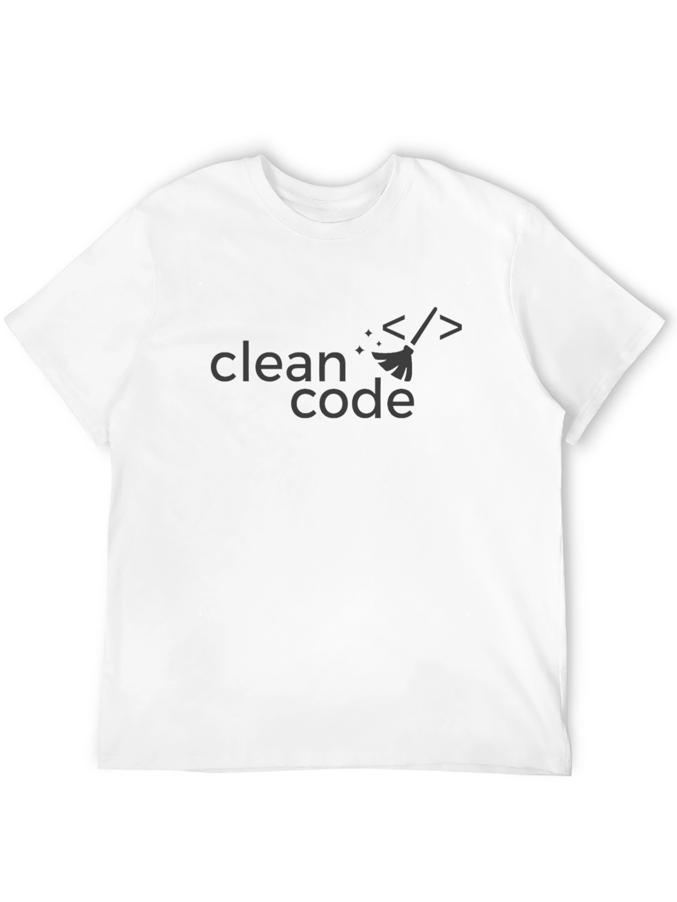 Clean Code Black T-Shirt - Programmer Gift