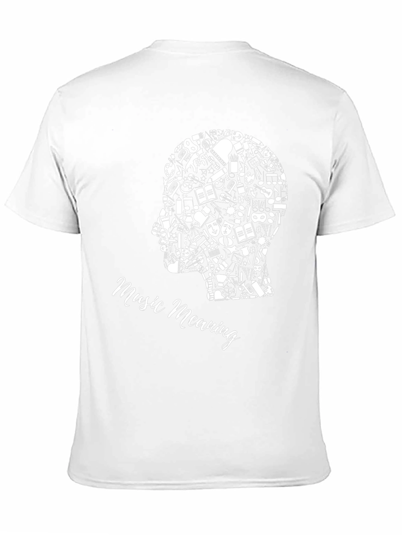 Music Meaning Black Graphic Tee