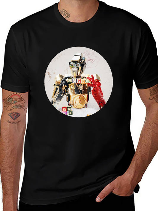 Robot T-Shirt - C3PPO Parody