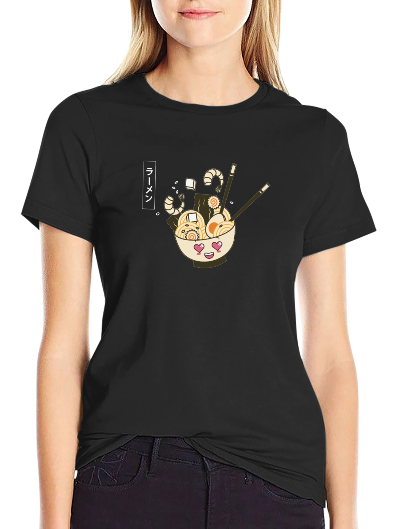 Ramen Bowl Graphic Tee - Unique Foodie Style