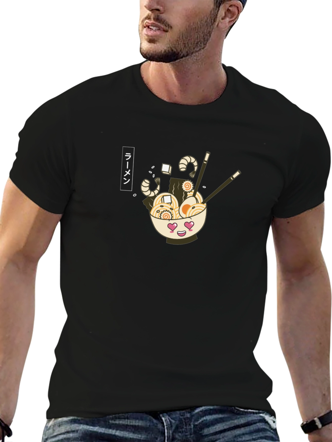 Ramen Bowl Graphic Tee - Unique Foodie Style