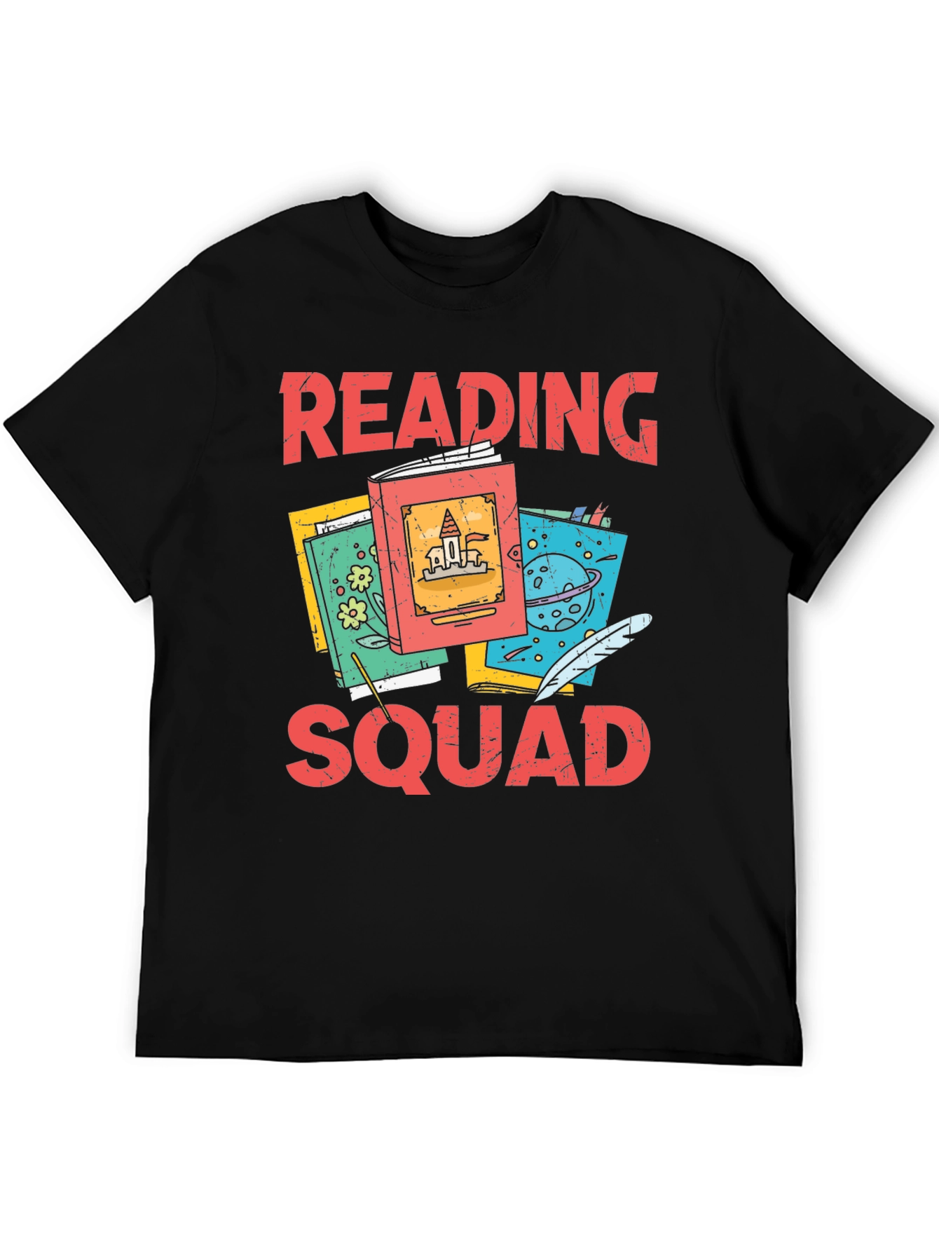 Reading Squad T-Shirt Book Lover Tee