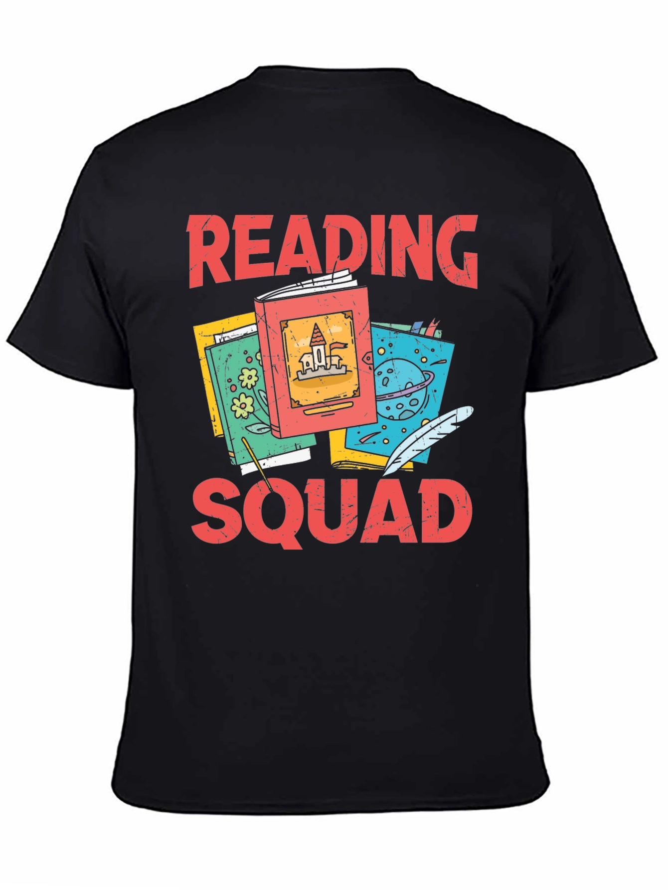 Reading Squad T-Shirt Book Lover Tee