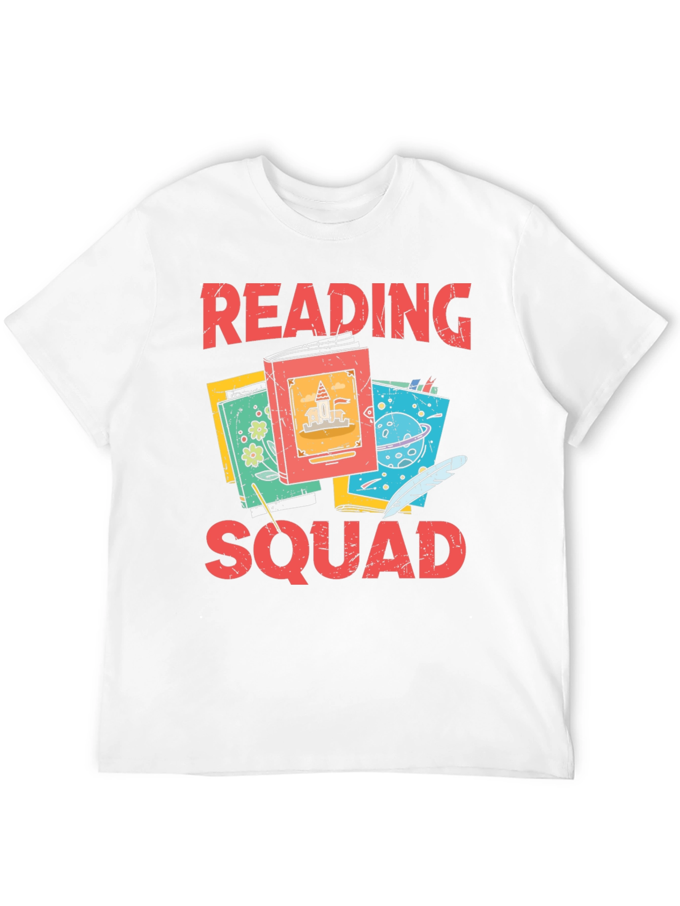 Reading Squad T-Shirt Book Lover Tee