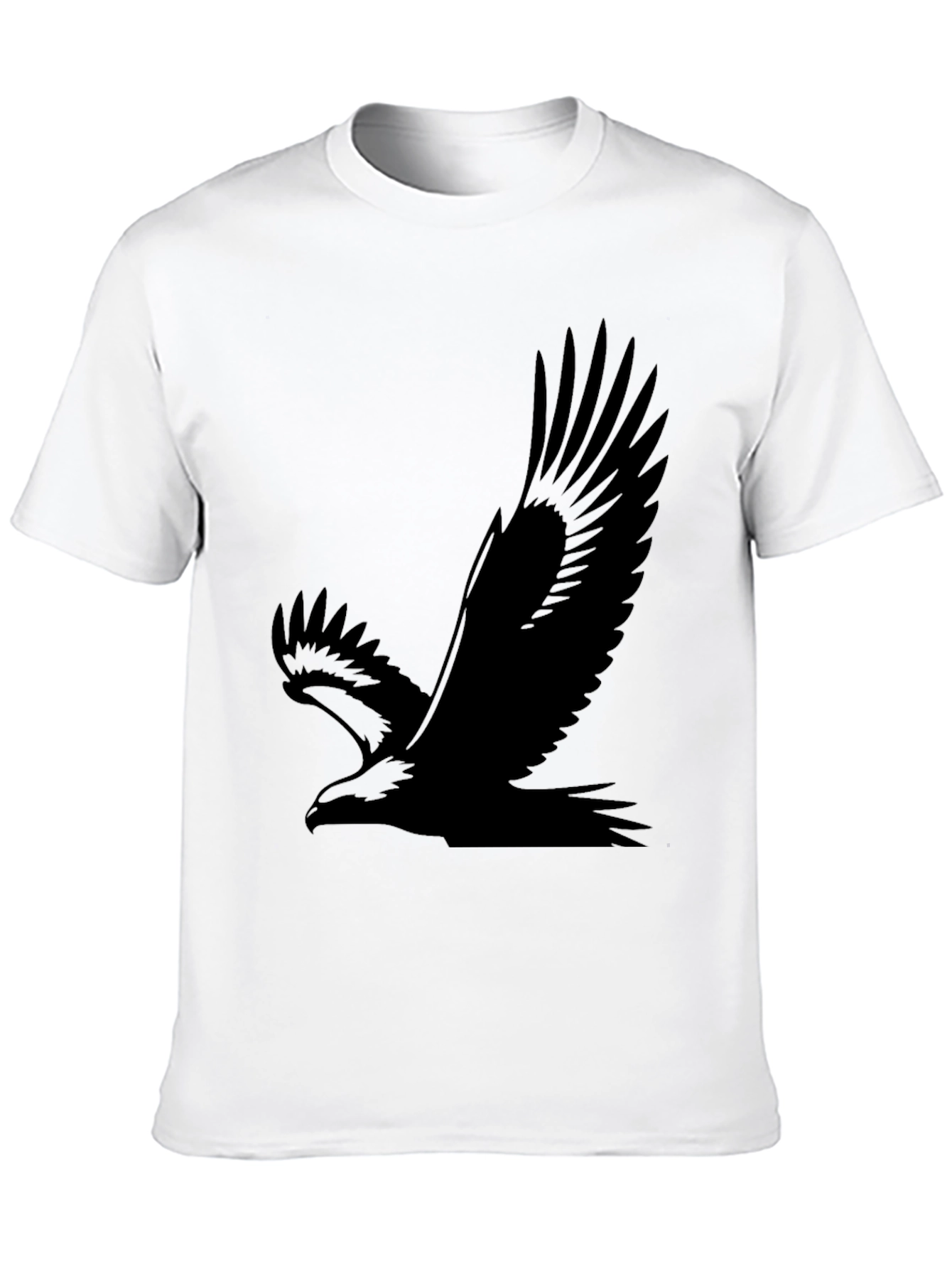 Black Eagle Graphic Tee - Mens Short Sleeve
