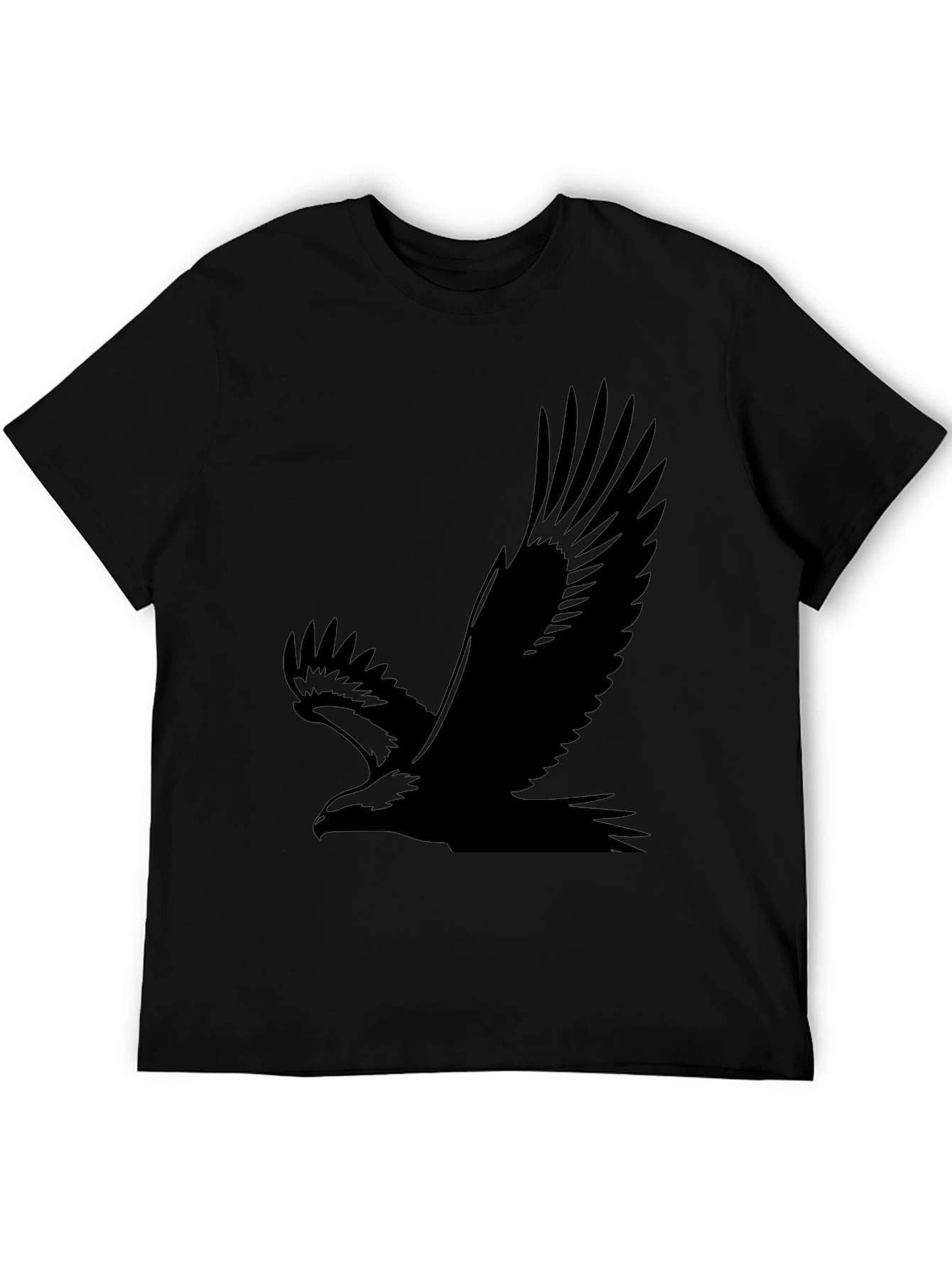 Black Eagle Graphic Tee - Mens Short Sleeve