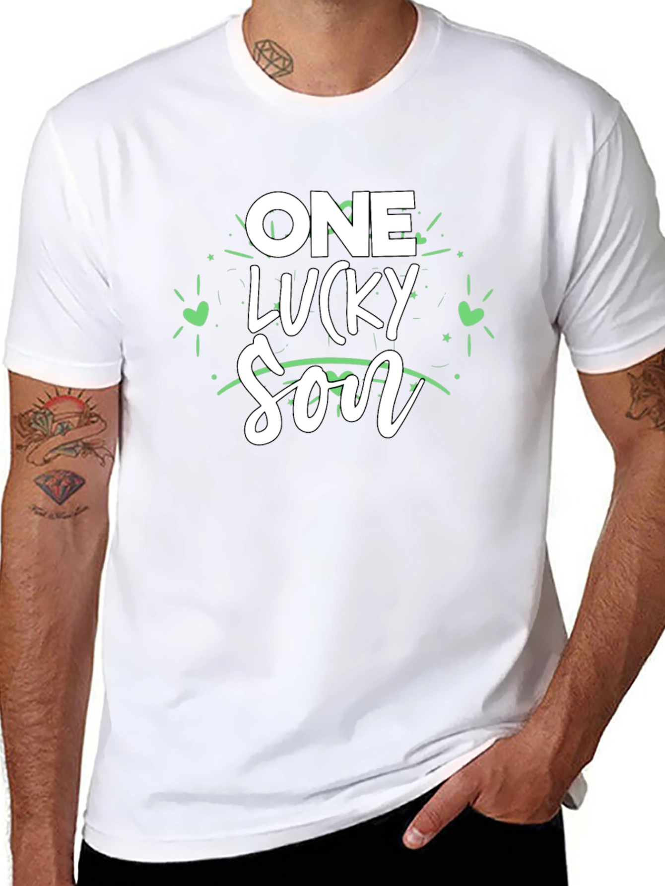 One Lucky Son St. Patricks Day T-Shirt