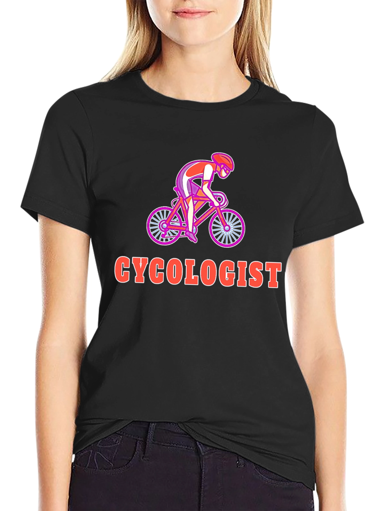 Cyclologist Graphic Tee - Cycling Enthusiast Shirt