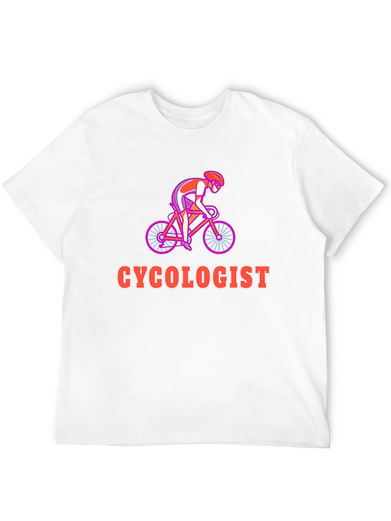 Cyclologist Graphic Tee - Cycling Enthusiast Shirt