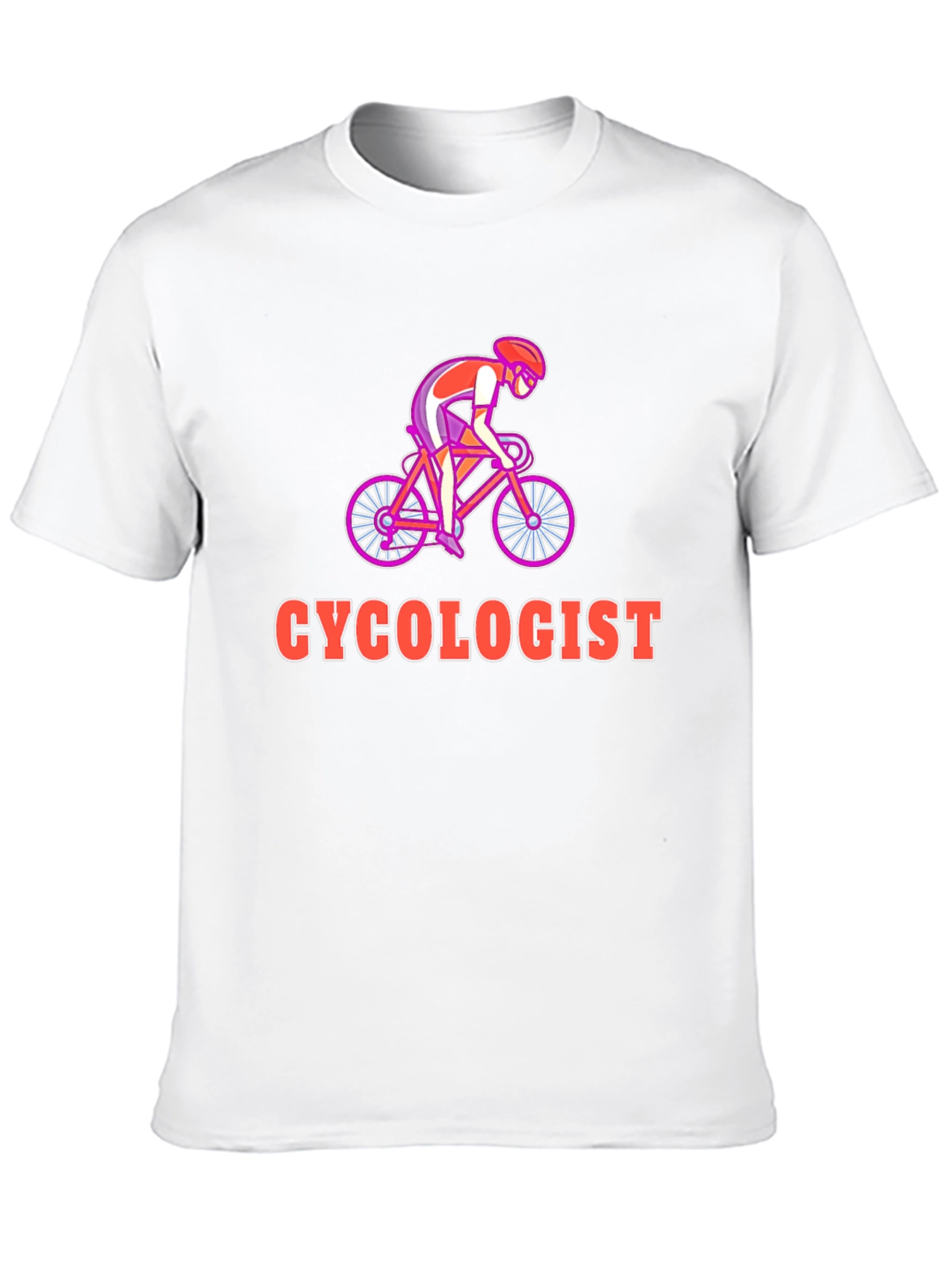 Cyclologist Graphic Tee - Cycling Enthusiast Shirt