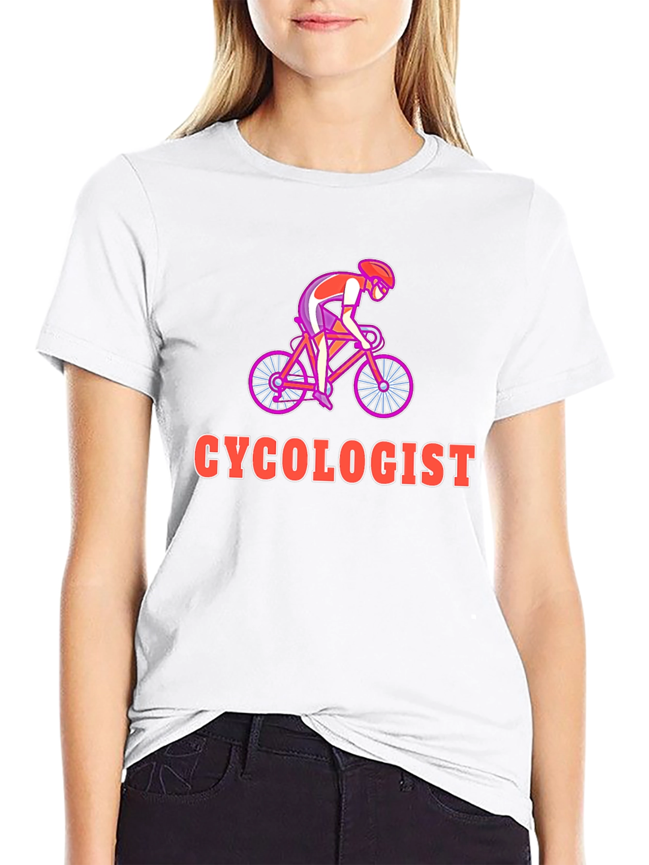 Cyclologist Graphic Tee - Cycling Enthusiast Shirt