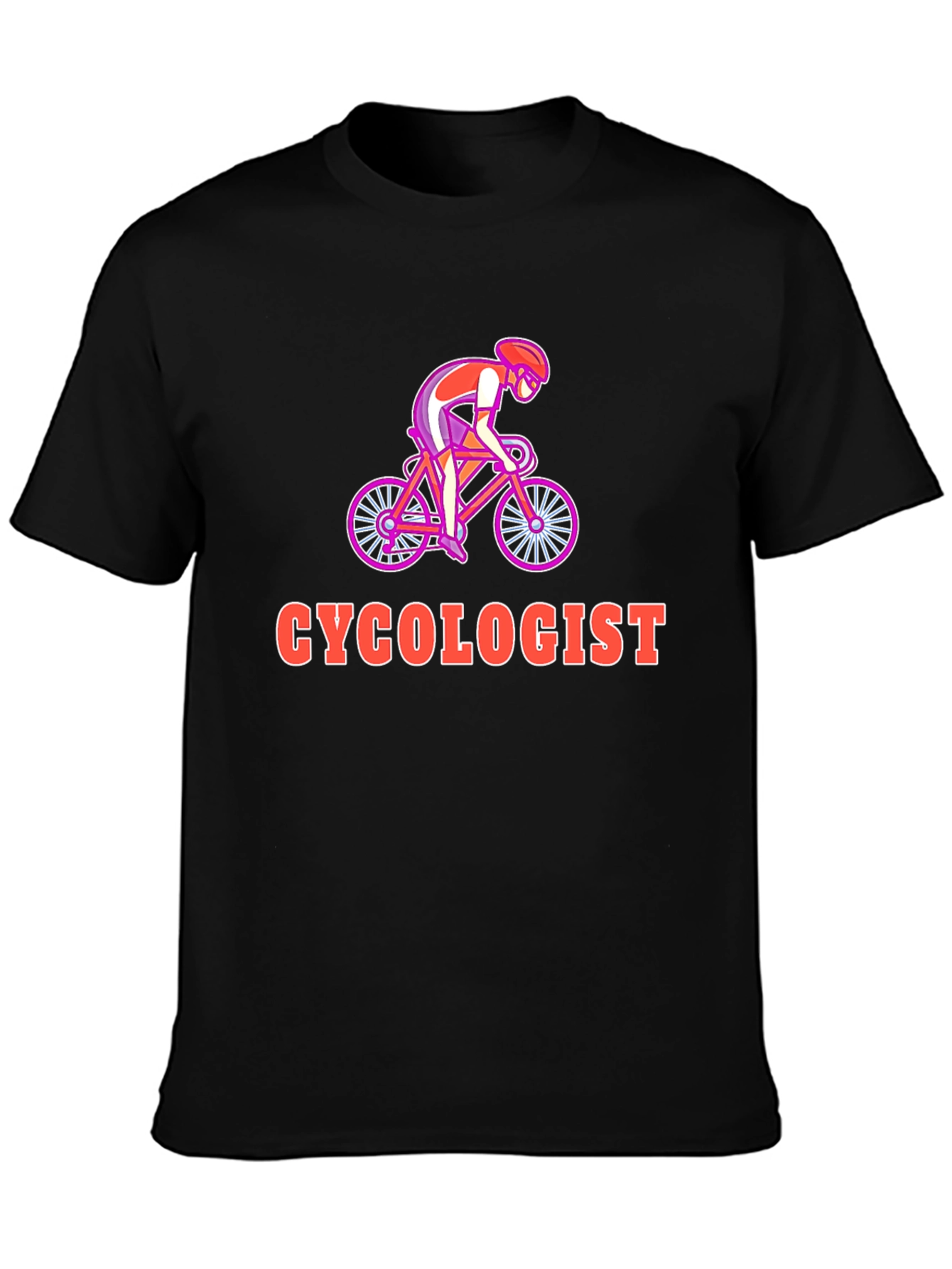Cyclologist Graphic Tee - Cycling Enthusiast Shirt