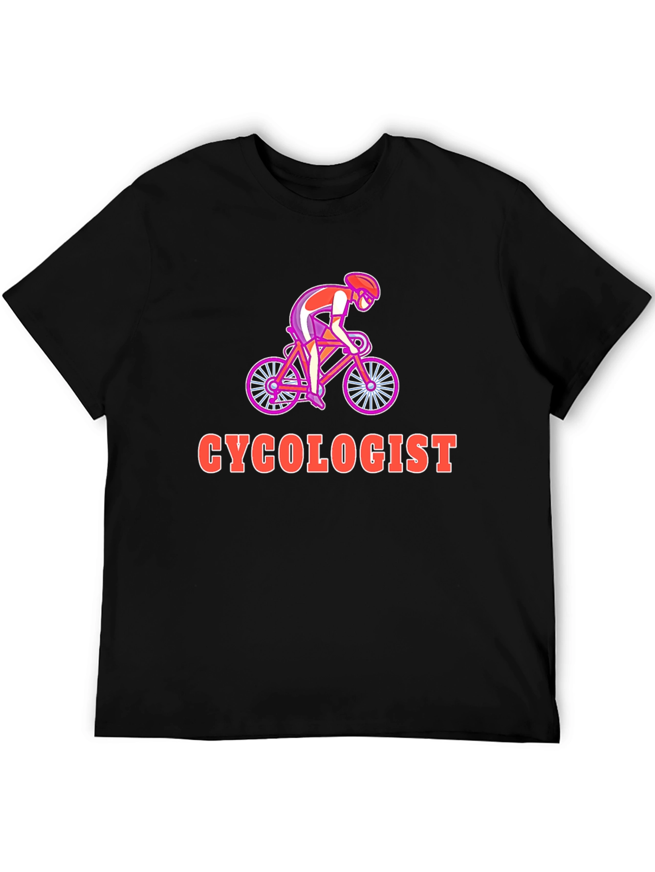 Cyclologist Graphic Tee - Cycling Enthusiast Shirt