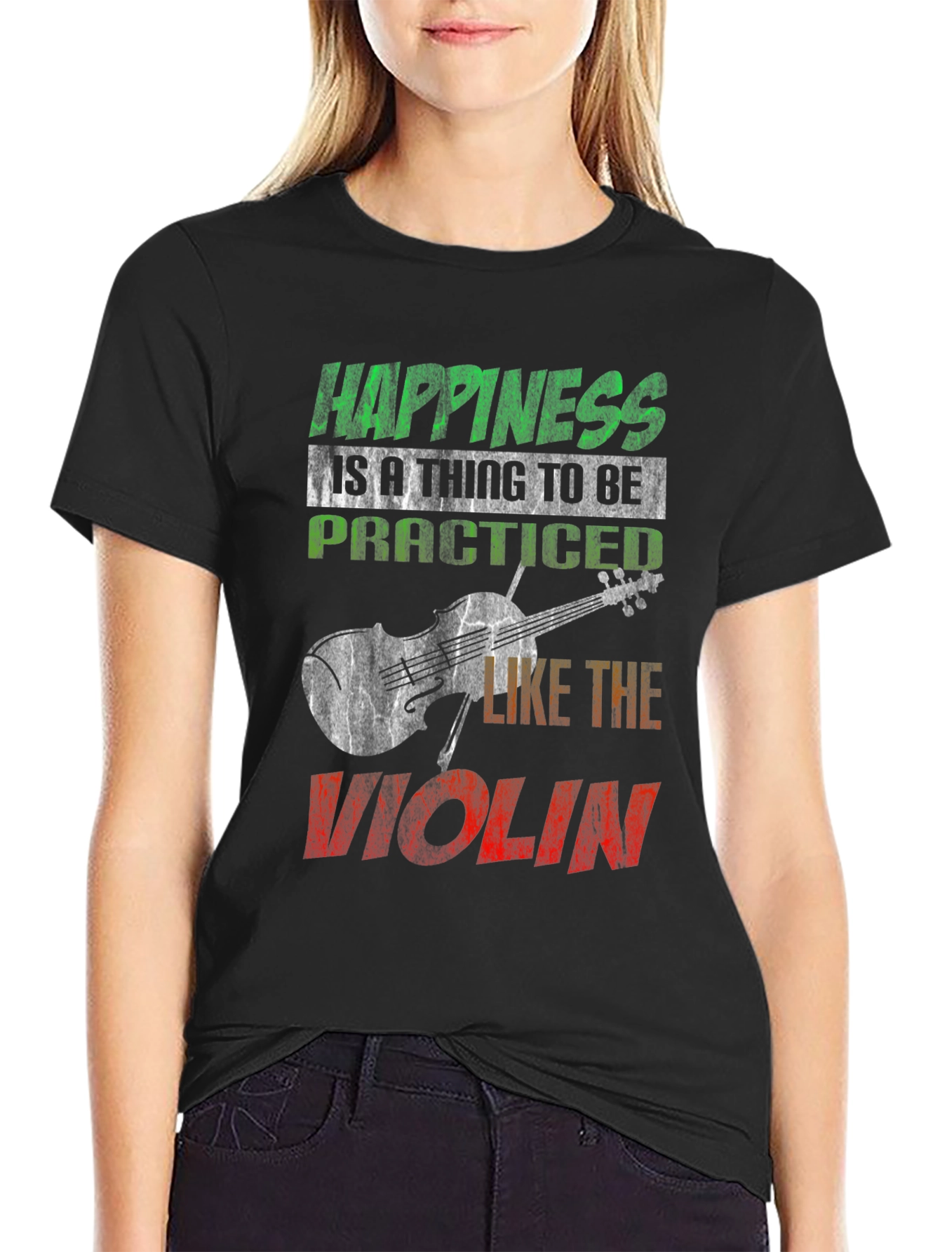 Happiness Violinist T-Shirt