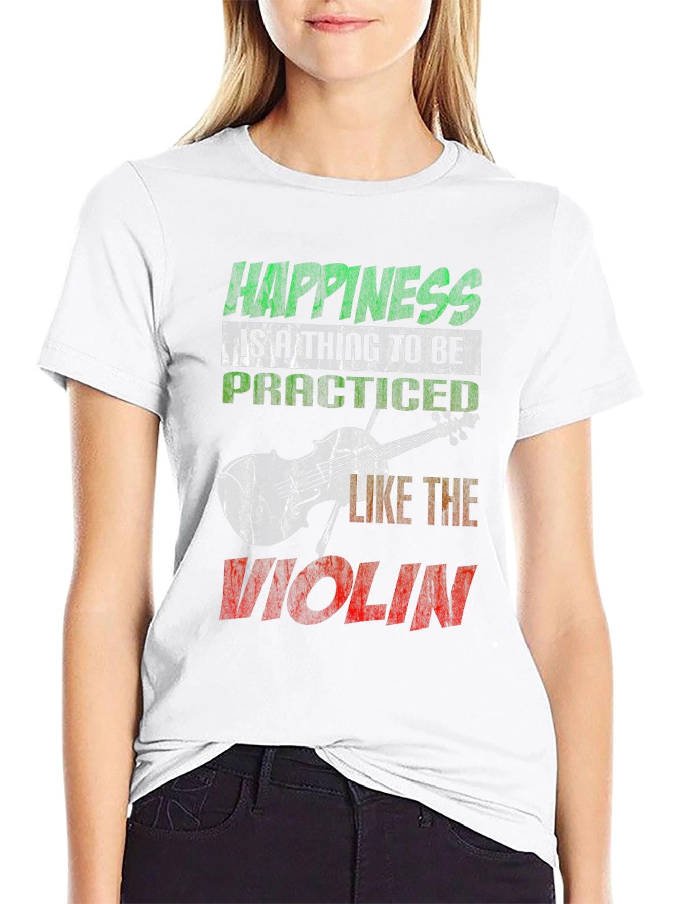 Happiness Violinist T-Shirt