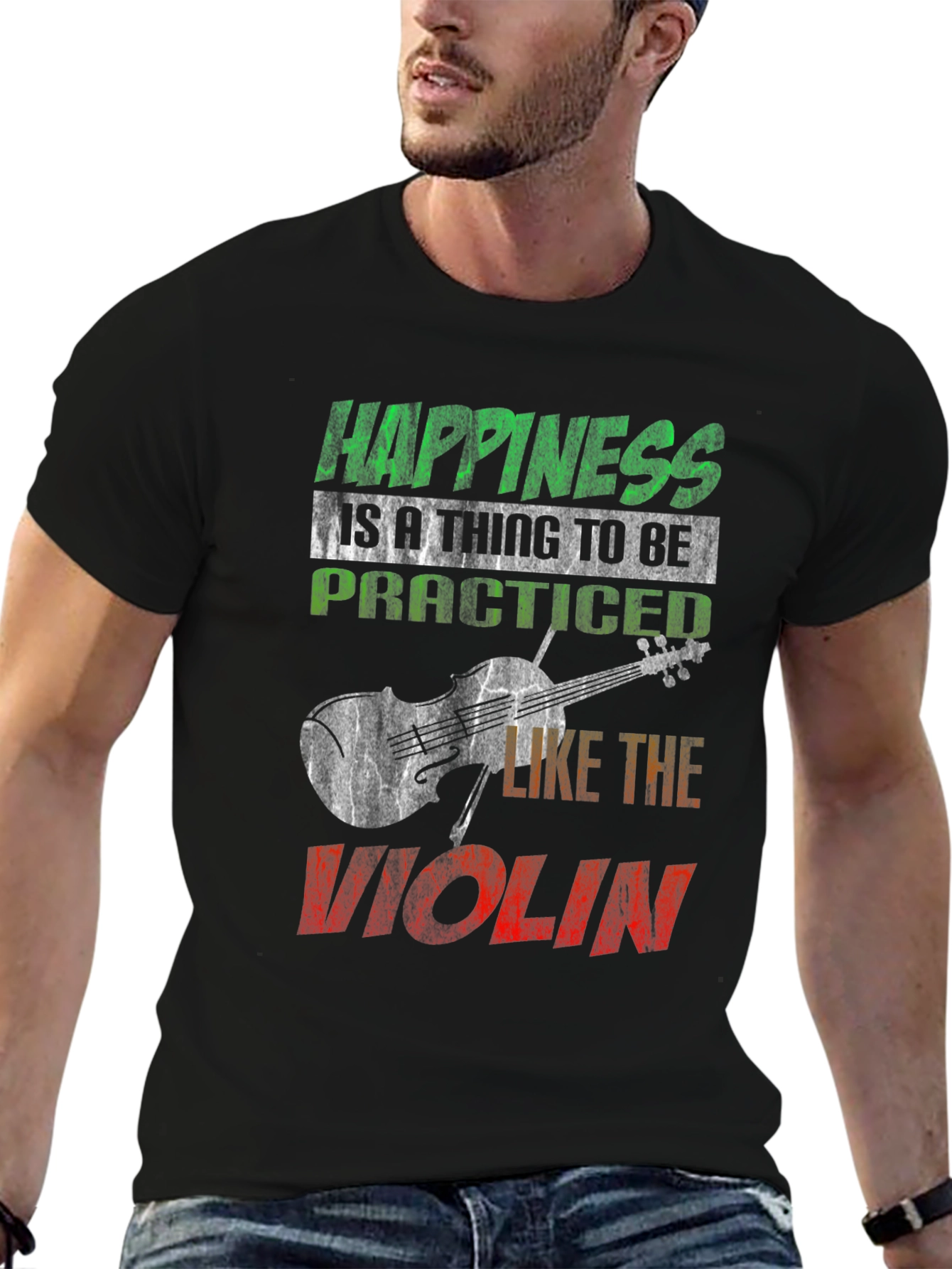 Happiness Violinist T-Shirt