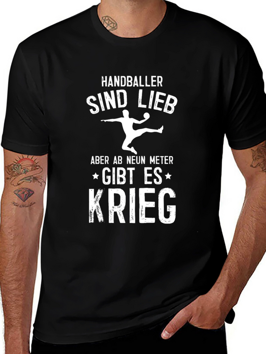 Handballer sind Lieb Graphic T-Shirt - Sporty & Casual