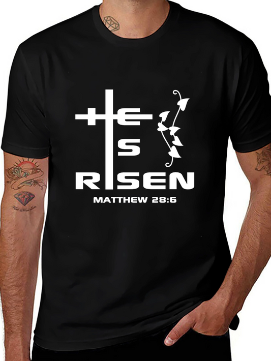 He Is Risen Christian T-Shirt