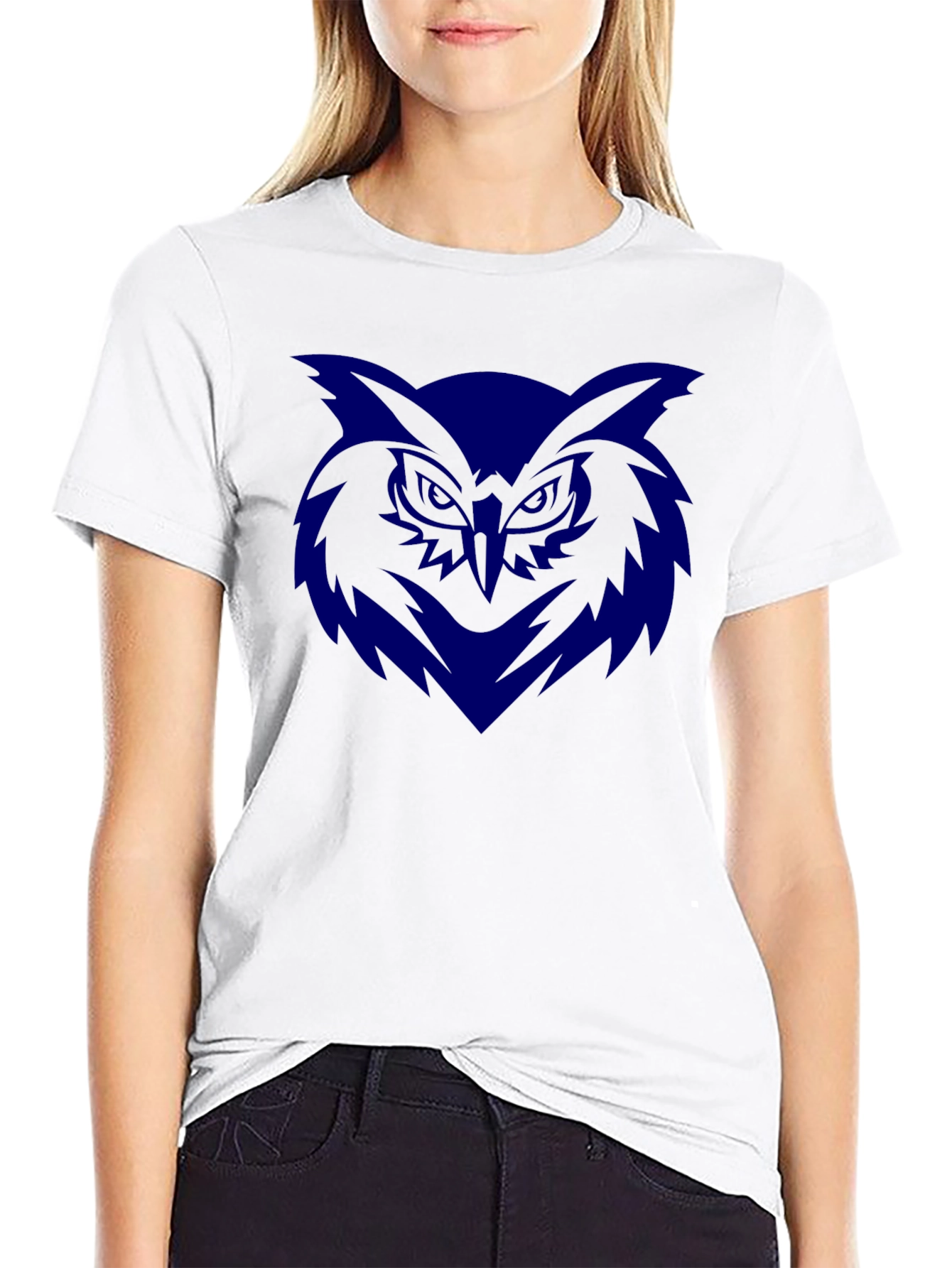 Bold Owl Graphic Black T-Shirt - Mens Fashion Tee