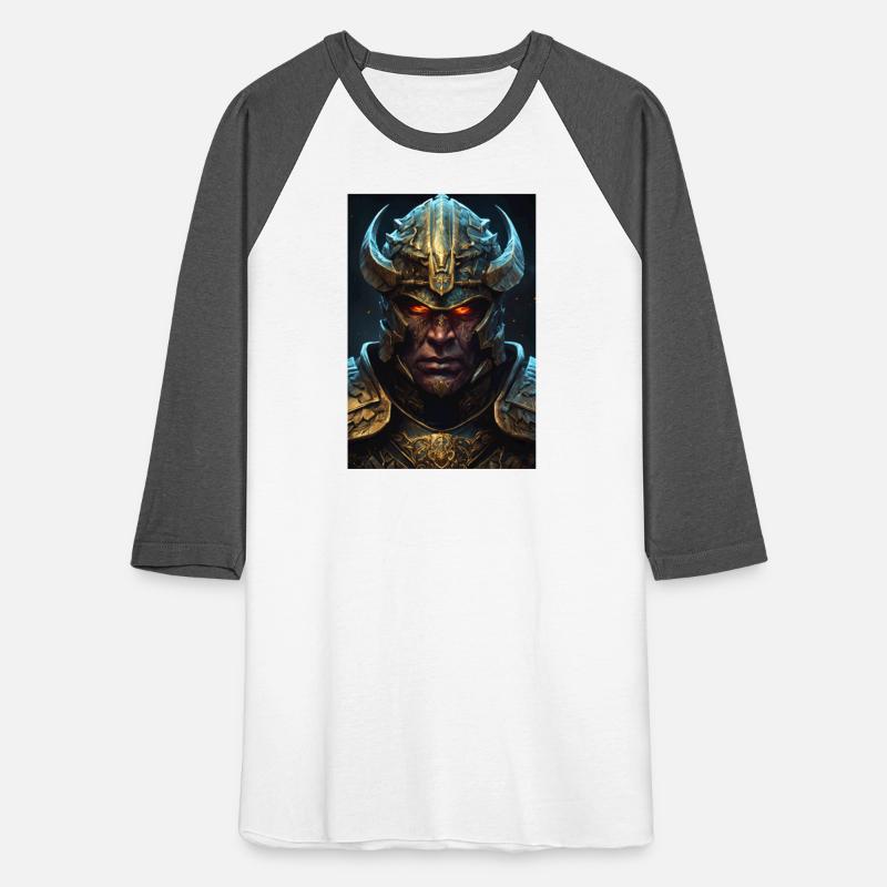 a close up of an orc wearing a helmet