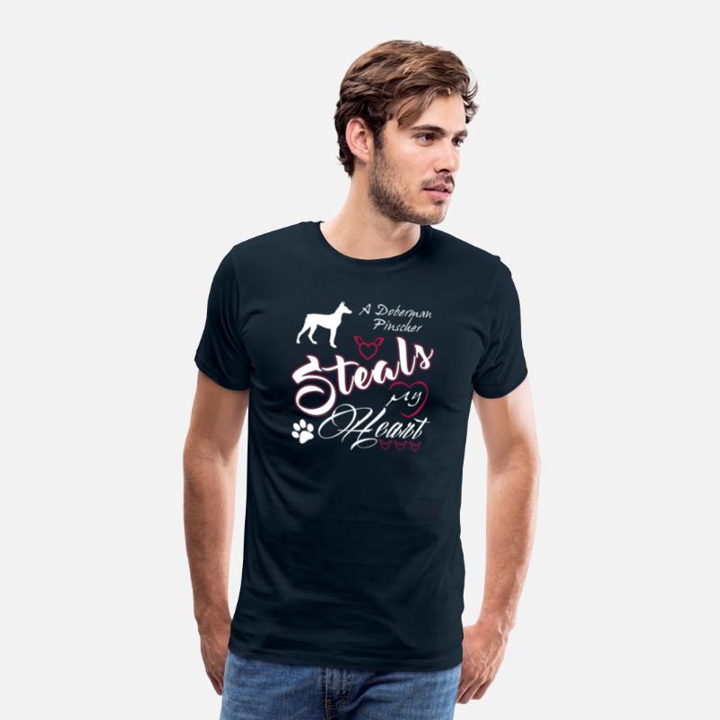 A Doberman Pinscher Steals My Heart Shirt