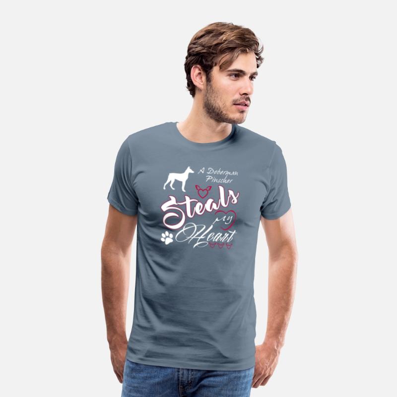 A Doberman Pinscher Steals My Heart Shirt