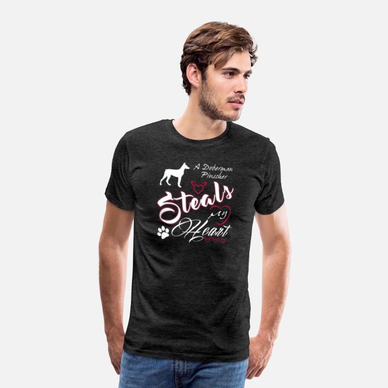 A Doberman Pinscher Steals My Heart Shirt