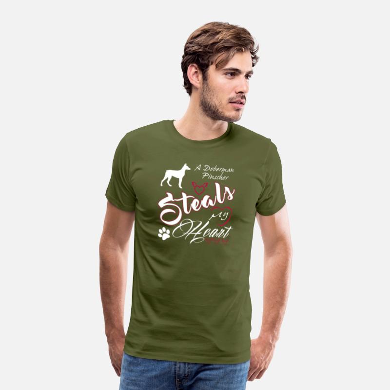 A Doberman Pinscher Steals My Heart Shirt