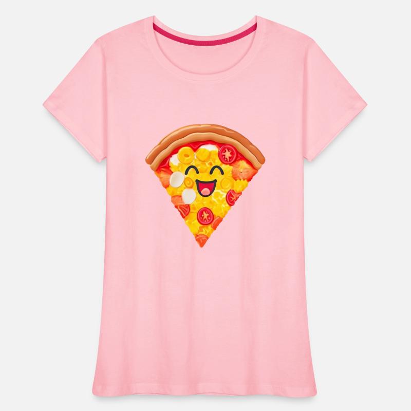 a smiling slice of pizza.