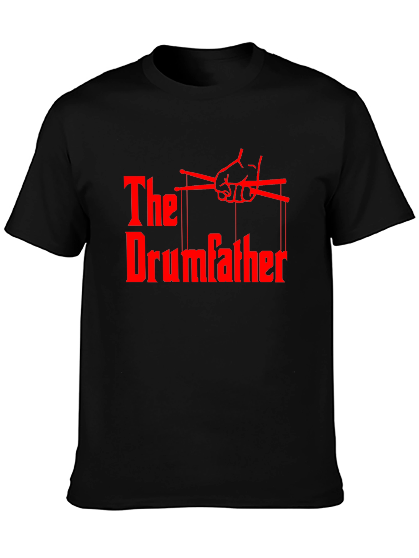 The Drumfather T-Shirt - Black