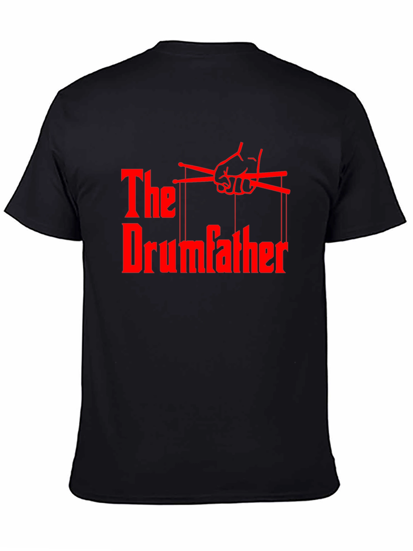 The Drumfather T-Shirt - Black