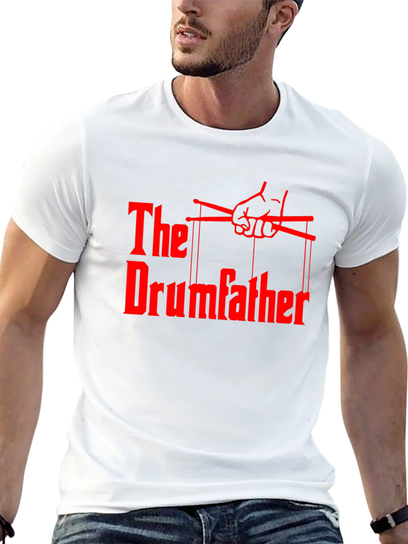 The Drumfather T-Shirt - Black