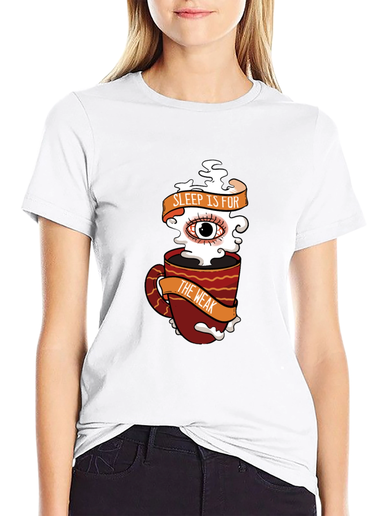 Sleep is for The Weak Graphic T-Shirt