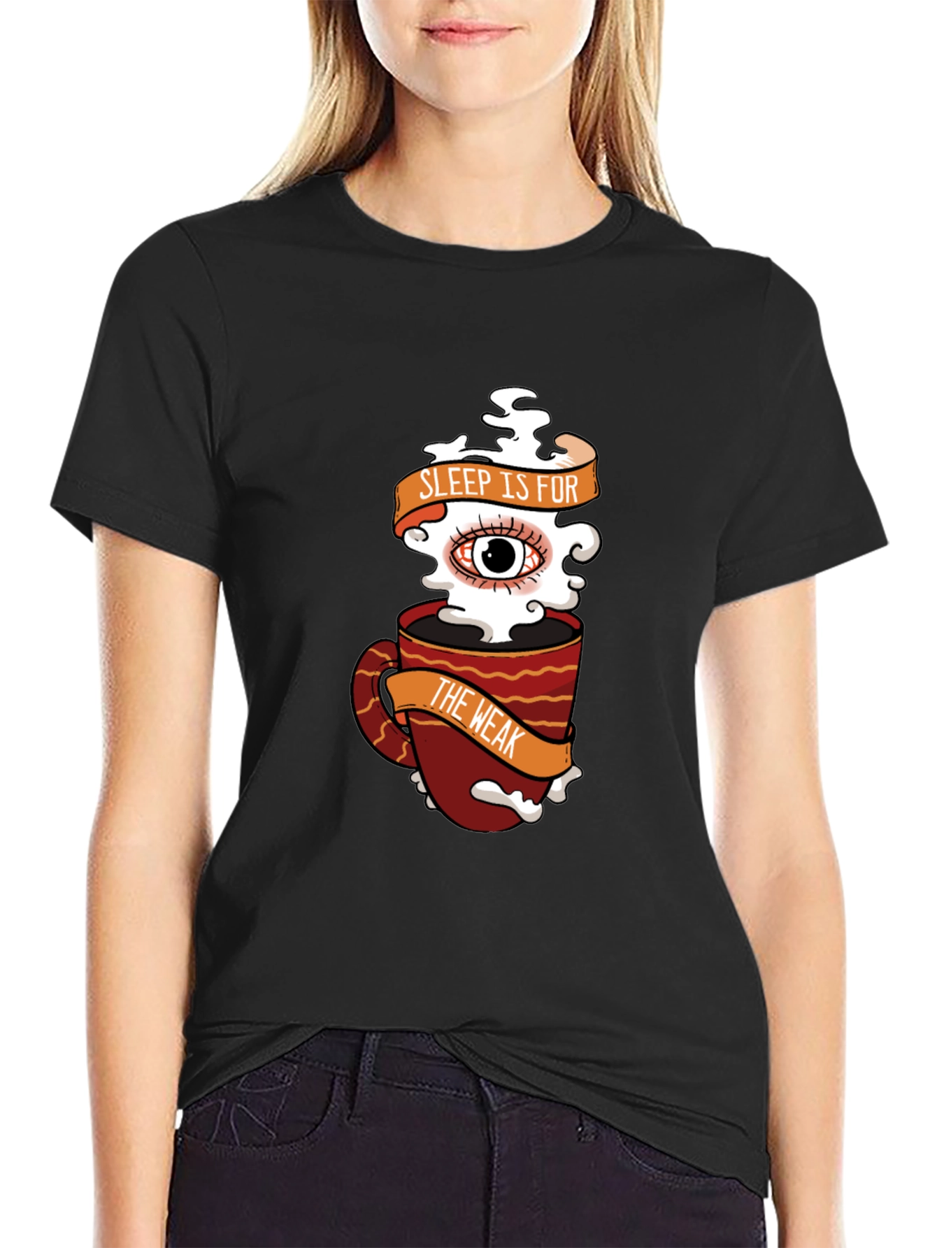 Sleep is for The Weak Graphic T-Shirt