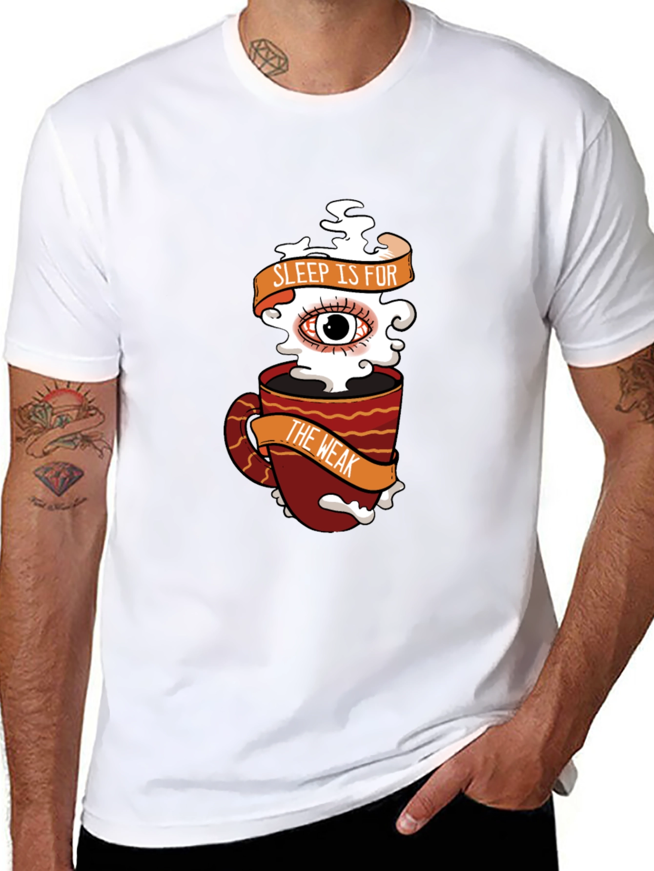 Sleep is for The Weak Graphic T-Shirt