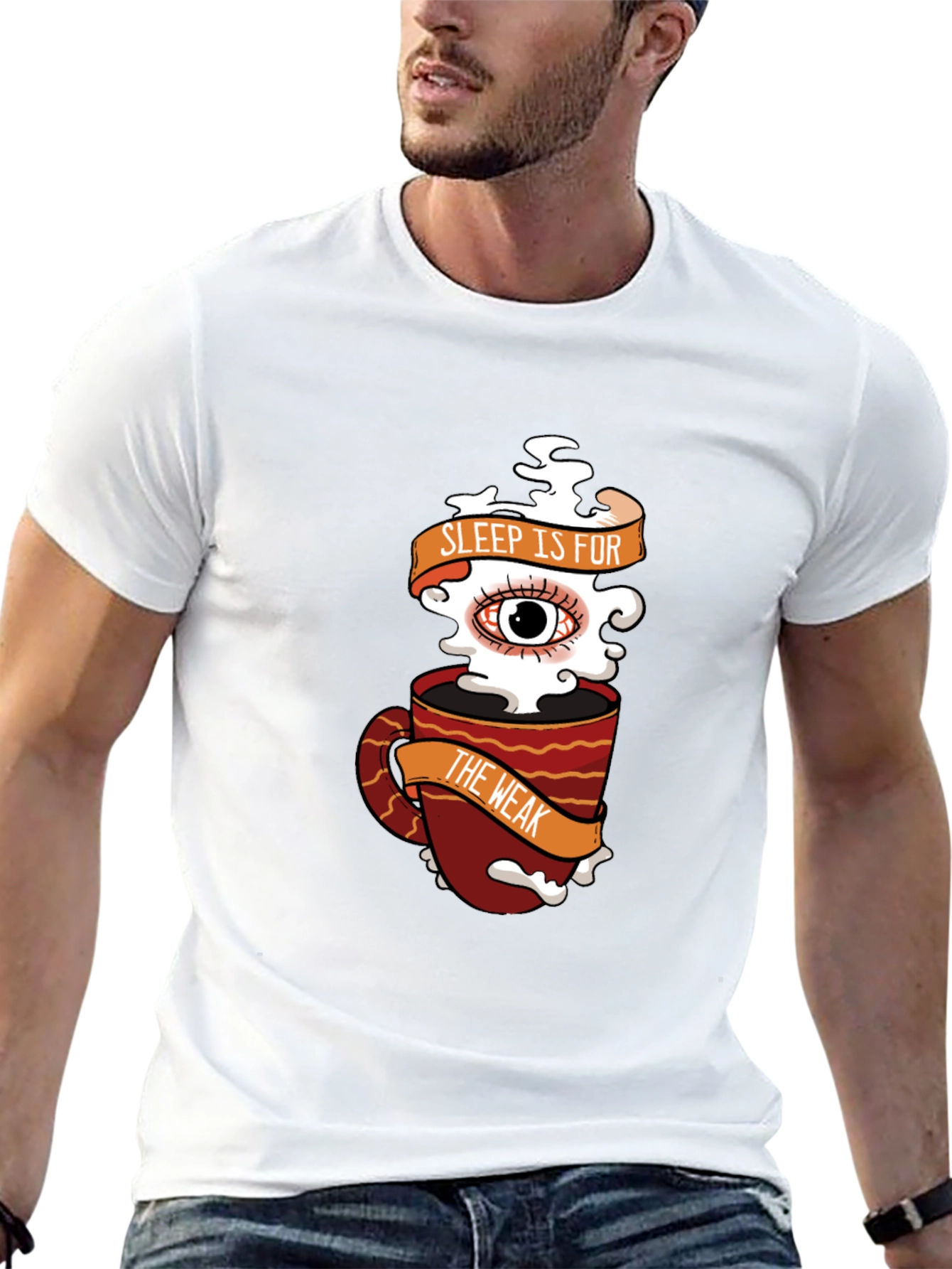 Sleep is for The Weak Graphic T-Shirt