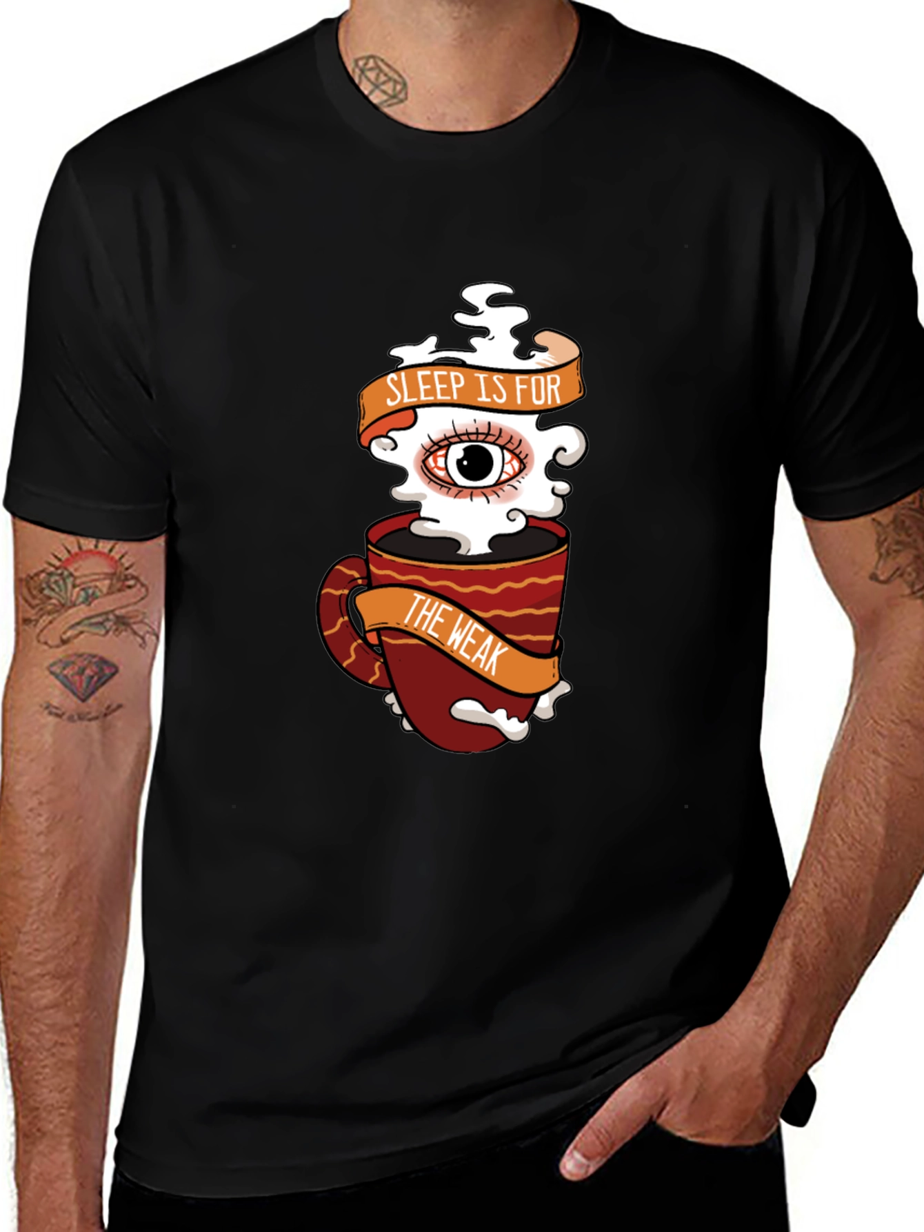 Sleep is for The Weak Graphic T-Shirt