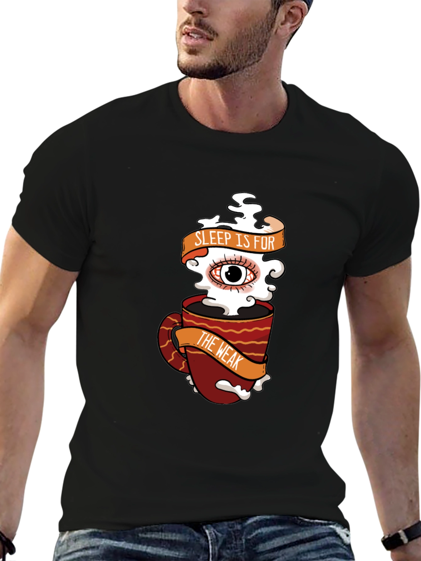 Sleep is for The Weak Graphic T-Shirt