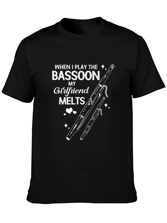 Bassoon Player Girlfriend Melts T-Shirt
