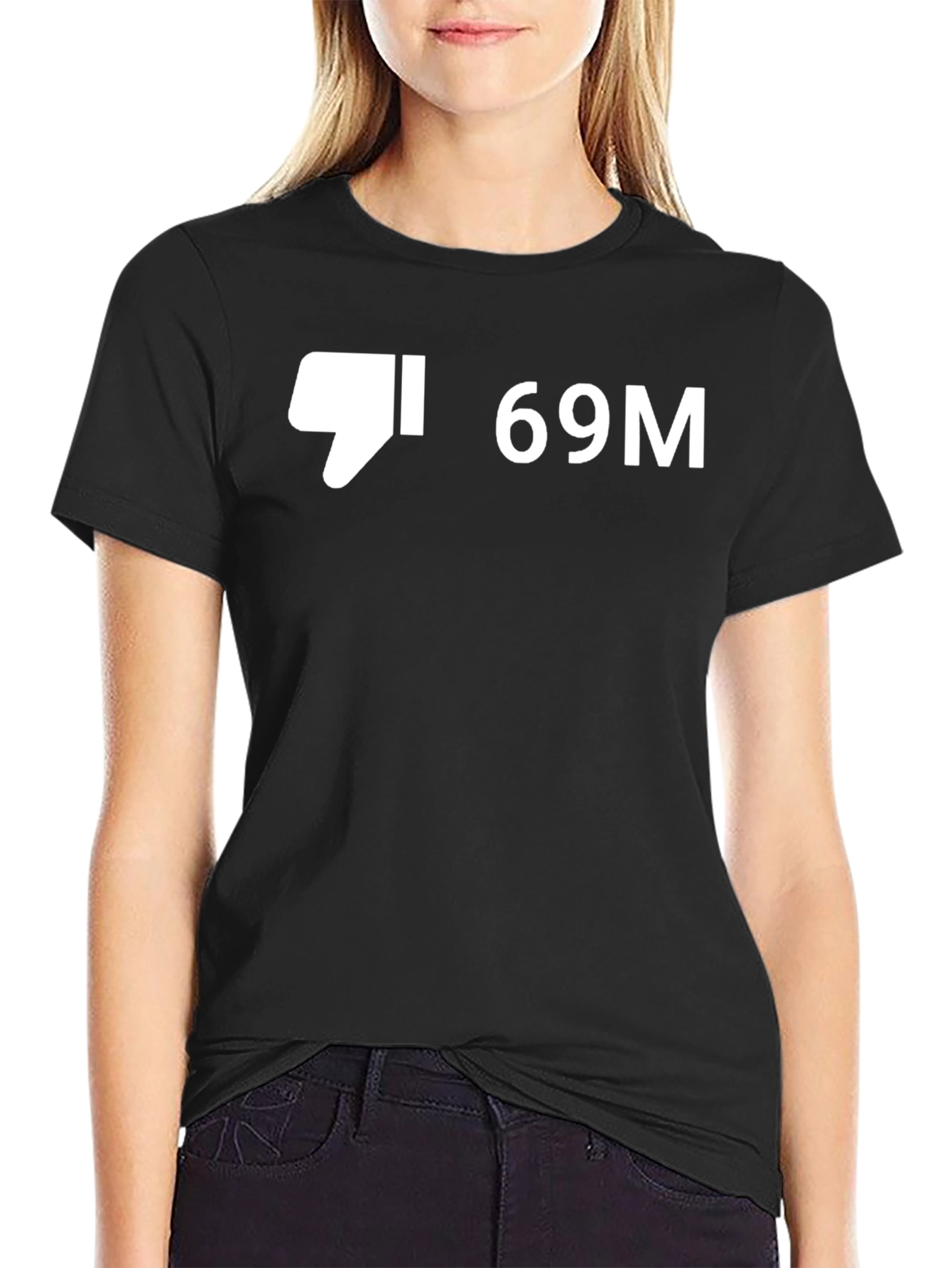 Dislike 69M Graphic T-Shirt - Funny Viral Tee
