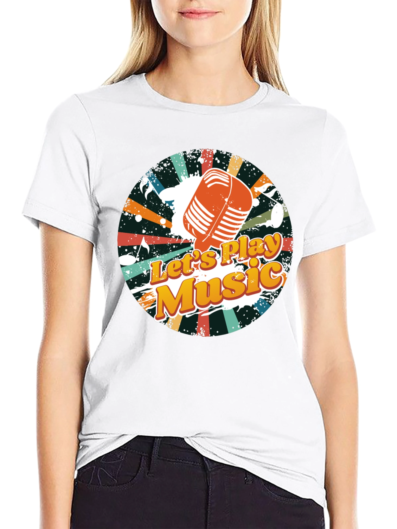 Retro Music Lover T-Shirt
