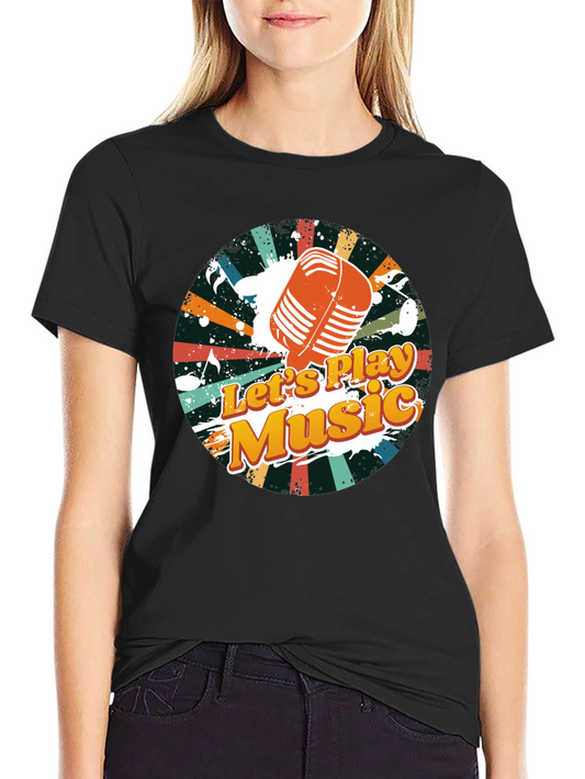 Retro Music Lover T-Shirt