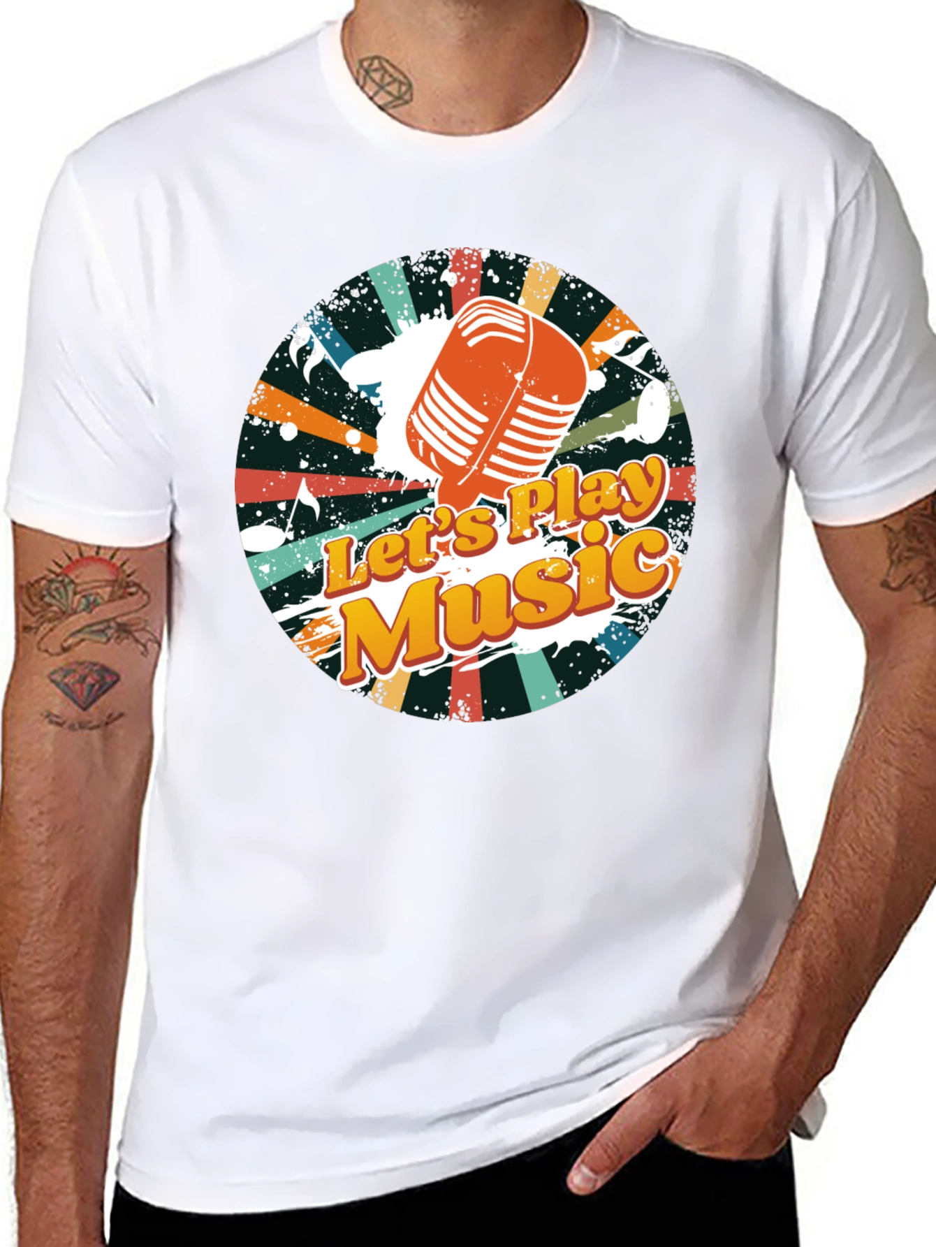 Retro Music Lover T-Shirt