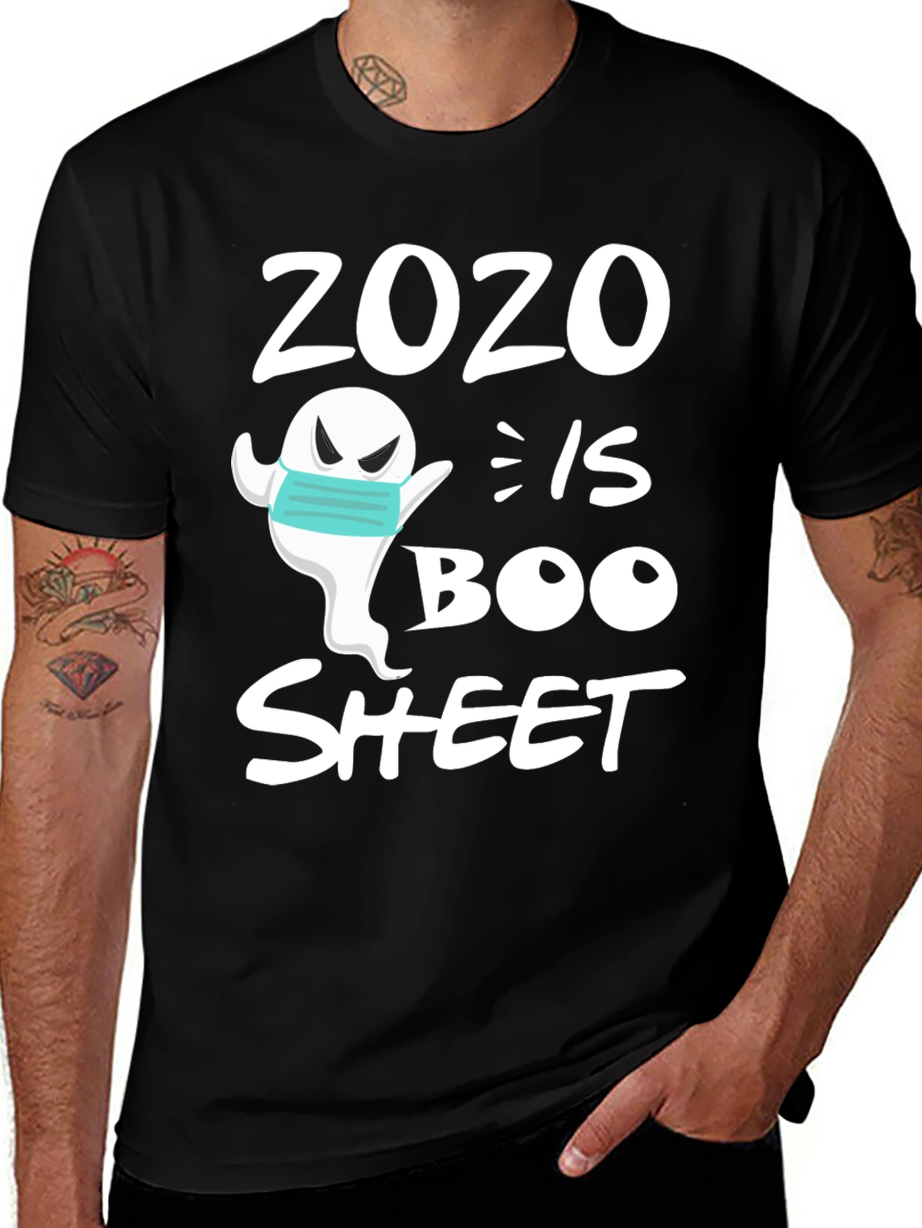 2020 Boo Sheet Halloween Ghost T-Shirt
