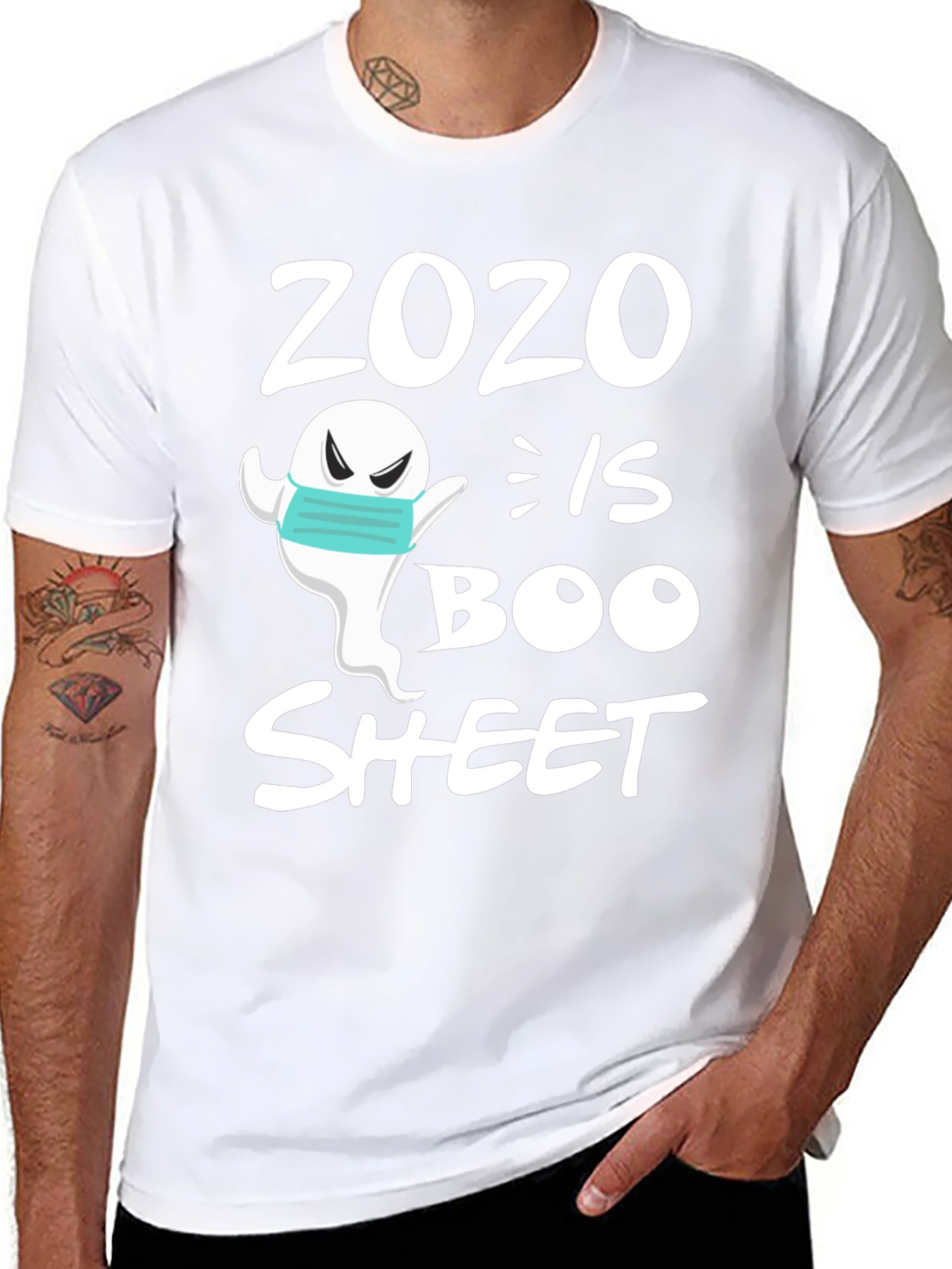 2020 Boo Sheet Halloween Ghost T-Shirt