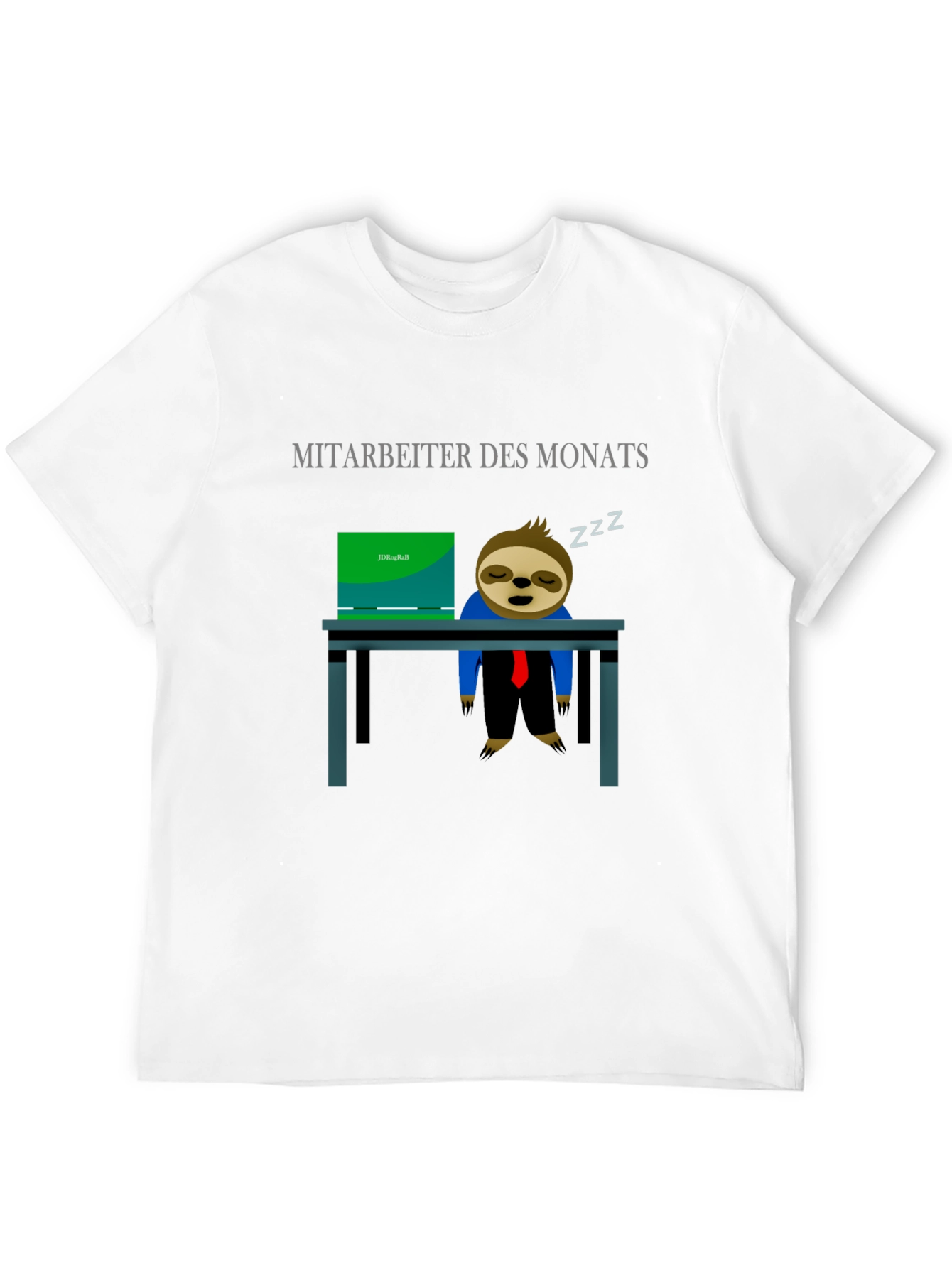 Employee of the Month Sloth Graphic Tee
