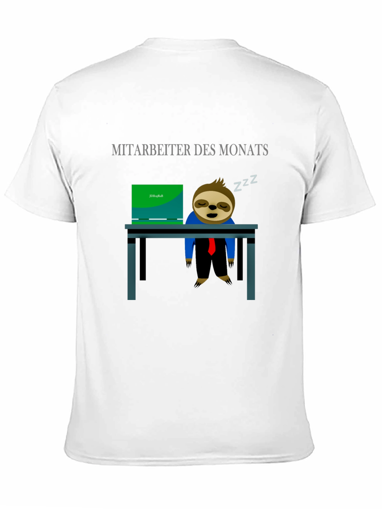 Employee of the Month Sloth Graphic Tee